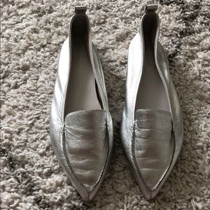 Jeffrey Campbell Silver Flat